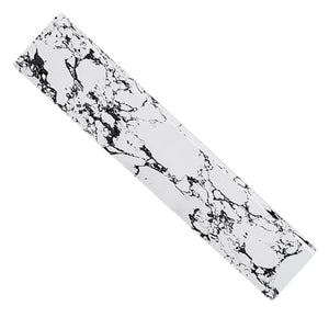 English Elm 22-inch Panda White Side Splash for Vanity Tops — Engineered Sintered Stone, Durable, Easy-Clean W509P362114