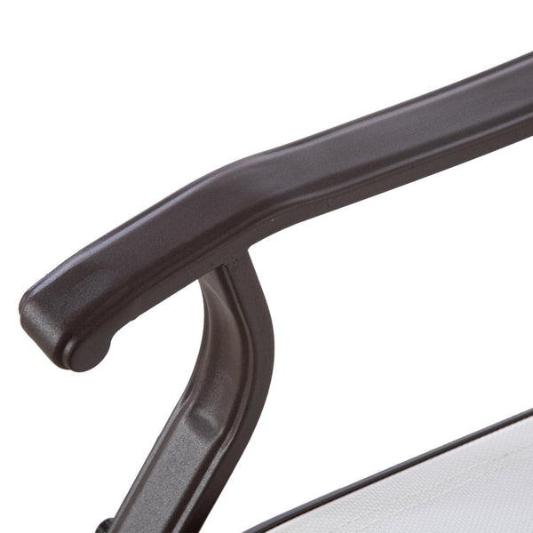 English Elm Outsunny Outdoor Glider Chair - Durable Steel Frame, Breathable Mesh, Smooth Gliding For Relaxing Patio W2225P217100-GIGA