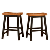 Christopher Knight Home® Noble House Wood 24" Saddle Stool