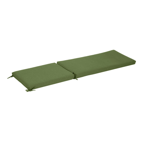English Elm Christopher Knight Home® - Noah Outdoor Chaise Lounge Cushion - Vibrant Green, Weather-Resistant, Comfortable & Easy Care N775P291468G