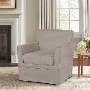 JLA Home 510 Design - Accent Slipcover-Inspired Armchair with Piped Detailing, Skirted Base, Durable Frame & Removable Cushion 5DS100-0041