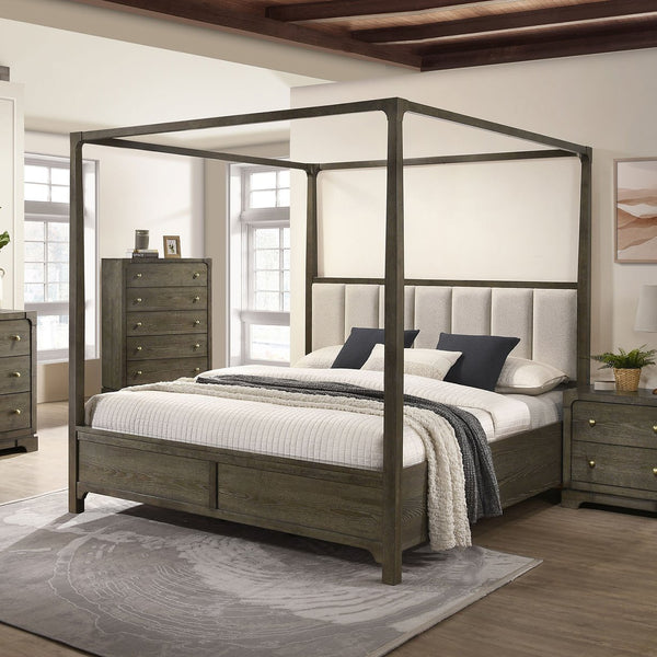English Elm Sundance Dark Cocoa Nightstand with 2 Drawers, Solid Wood Dovetail Construction & Brass Knobs B062P378393