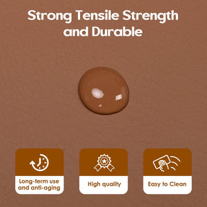 English Elm 78.75'' Slipcovered Faux Leather Sofa with High-Density Foam, Solid Wood Frame, Easy-Clean Finish Brown T3623P411308