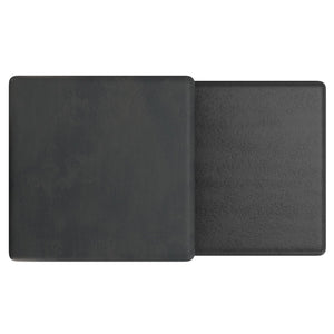 English Elm Zachary Cast Aluminum 2-Piece Coffee Table Set in Graphite & Black Nickel – Handcrafted, Textured Chic B136P239030