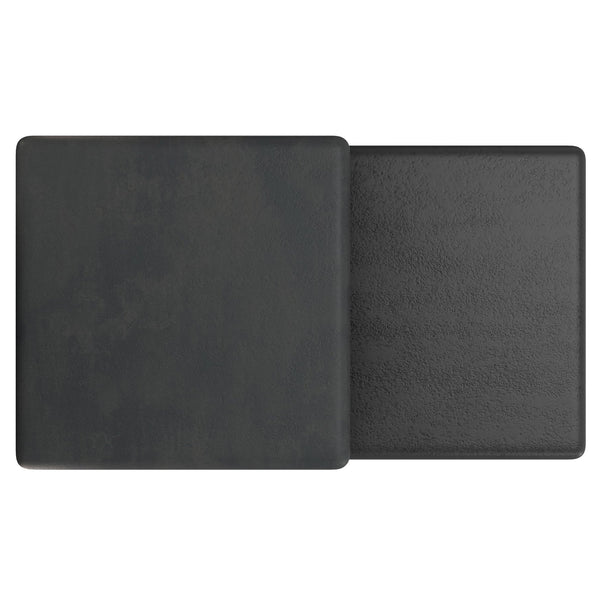 English Elm Zachary Cast Aluminum 2-Piece Coffee Table Set in Graphite & Black Nickel – Handcrafted, Textured Chic B136P239030