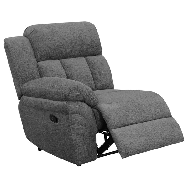 English Elm Divine Three Seat Reclining Home Theater Set with Memory Foam and Storage Consoles B062S01794