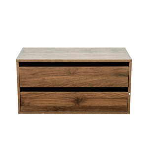 English Elm Stackable Modern Storage Cabinet – Versatile Mounted Solution With Drawers & Display Shelf For Any Room W331P289154-GIGA