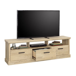 English Elm Credenza, Stylish Brown Engineered Wood Tv Stand For Up To 70” Tvs With Ample Storage Space B356P367929