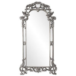 Howard Elliott Imperial Mirror With Ornate Scrolled Frame - Stunning Antique Finish For Any Room Decor Upgrade Silver Polyurethane 92024n-howard-elliott