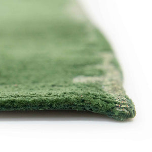 Louis de Poortere Structures Baobab Sculptural Area Rug Earthy Textured Motifs for Living Room Decor Perrier'S Green 5'7 x 7'9 120334