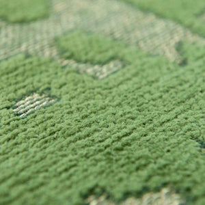 Louis de Poortere Structures Baobab Sculptural Area Rug Earthy Textured Motifs for Living Room Decor Perrier'S Green 5'7 x 7'9 120334