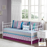 Joni Casual 6 Piece Boho Reversible Daybed Set