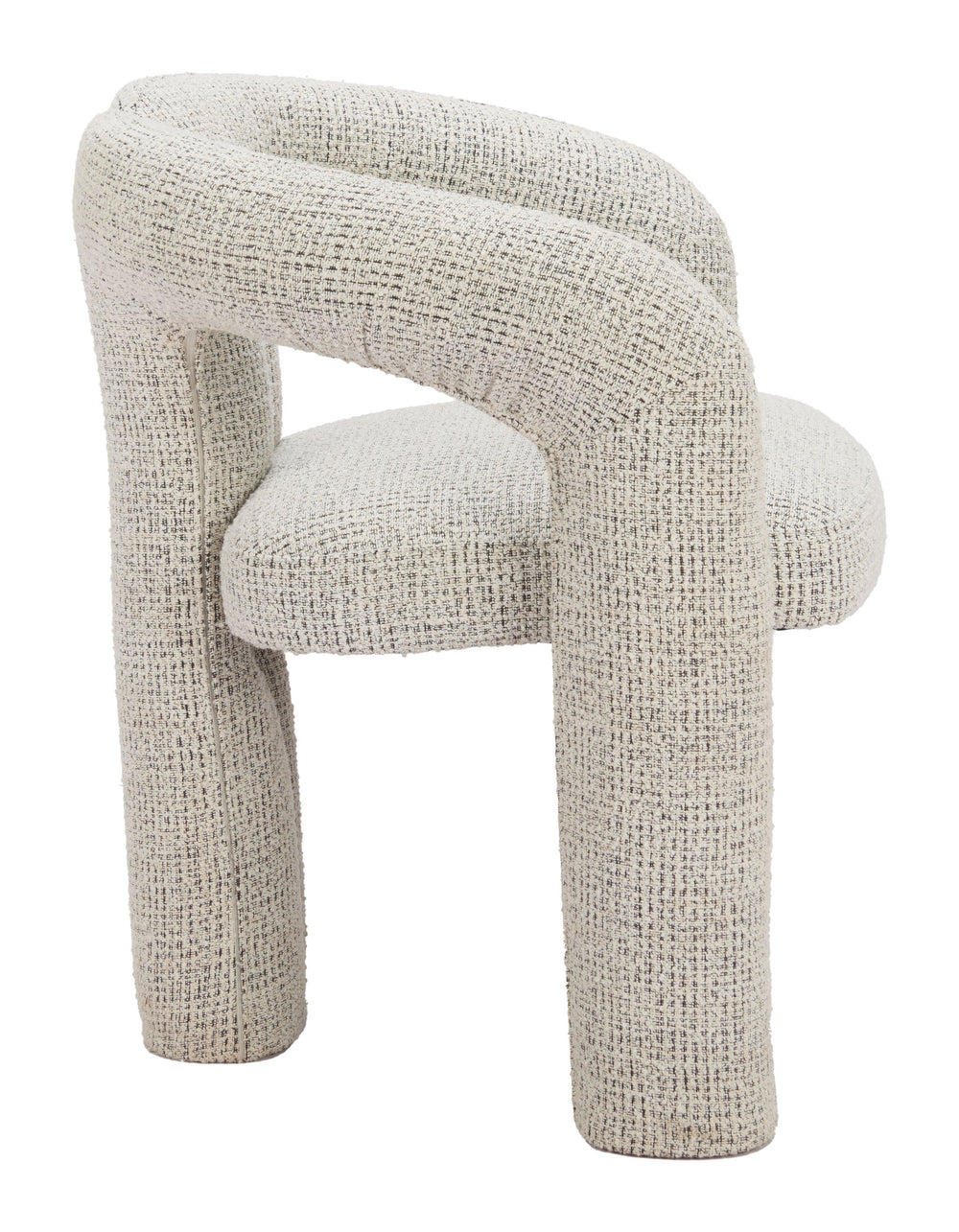 Zuo Modern Buis Dining Chair Gray - Modern, Durable Design With Textured Fabric & Pine Wood For Versatile Use Gray 100% Polyester,Pine Wood 110488-zuo-modern