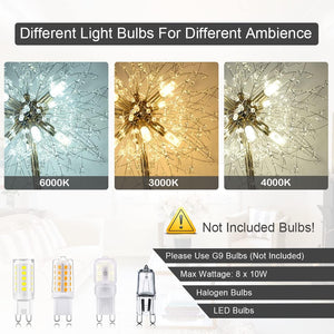 English Elm 69 inch Crystal Floor Lamp Gold Finish — 69" Modern K9 Crystal LED Standing Lamp with Foot Switch, Tall Decor W2738P185398