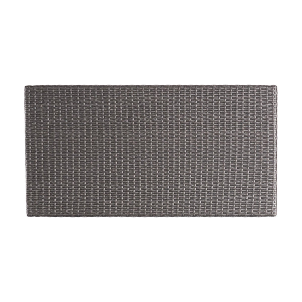 English Elm Christopher Knight Home® - HONOLULU Stylish 4PC PE Wicker Patio Set with Durable Iron Frame, Waterproof Cushions, Compact Lounge Grey 52917.00IRNGRY