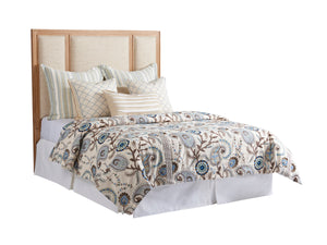 Lexington Barclay Butera Crystal Cove Upholstered Headboard - Coastal-inspired Comfort With Elegant Design For Your Bedroom Sandstone  920-133hb