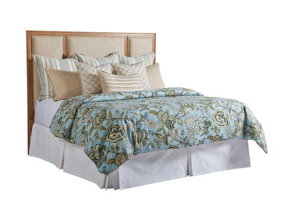 Lexington Barclay Butera Crystal Cove Upholstered Headboard - Coastal-inspired Comfort With Elegant Design For Your Bedroom Sandstone  920-135hb