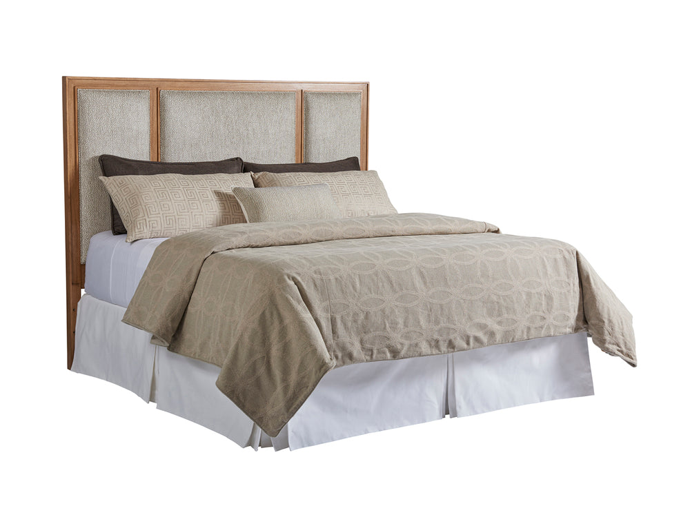 Lexington Barclay Butera Crystal Cove Upholstered Headboard - Coastal-inspired Comfort With Elegant Design For Your Bedroom Sandstone  920-135uhb-40