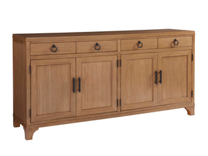 Lexington Barclay Butera Bayside Buffet: Elevate Your Dining Space With Coastal-inspired Storage And Chic Design Elements Sandstone  920-852