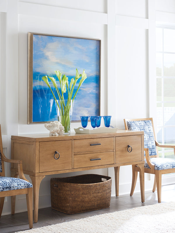 Lexington Barclay Butera Seaside Sideboard: Coastal Elegance With Ample Storage And Stylish Design For Entertaining Guests Sandstone  920-869