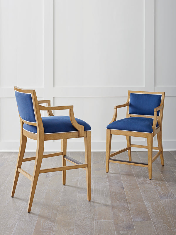 Lexington Barclay Butera Eastbluff Upholstered Counter Stool – Coastal-inspired Design With Elegant Comfort And Style Sandstone  920-895-40