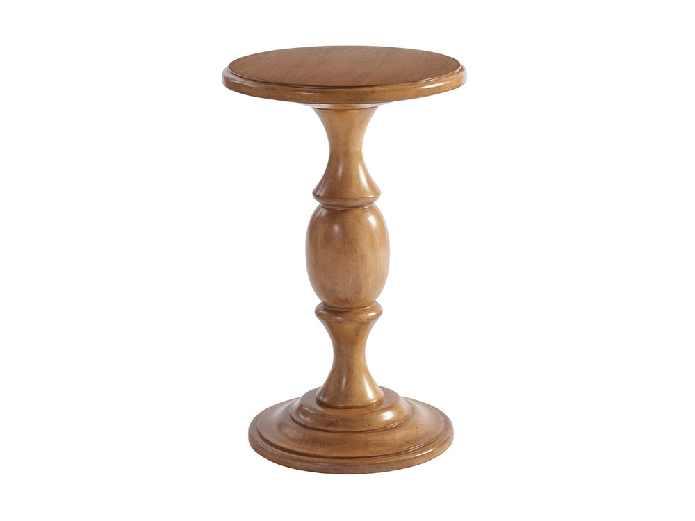 Lexington Barclay Butera Yacht Club Martini Table - Coastal Elegance With Classic Urn Design, Perfect For Stylish Spaces Sandstone  920-940