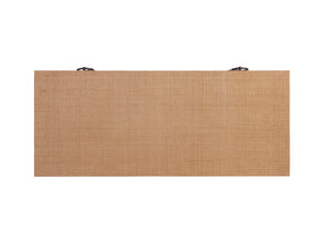 Lexington Barclay Butera Balboa Island Raffia Hall Chest - Elegant Coastal Design With 3 Drawers And Protective Glass Top Sandstone  920-974
