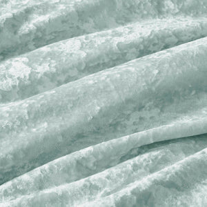 English Elm 3 Pcs King/Cal King Reversible Comforter Set In Aqua - Luxurious Crushed Velvet & Cozy Sherpa Design B035P319861