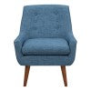 OSP Home Furnishings Blue Rhodes Chair Blue