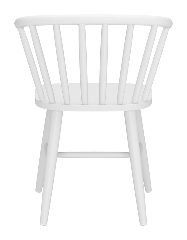 Zuo Modern Shio Dining Chair - Modern Powder Coated Aluminum Frame For Stylish Indoor & Outdoor Dining Spaces White Aluminum 704082-zuo-modern