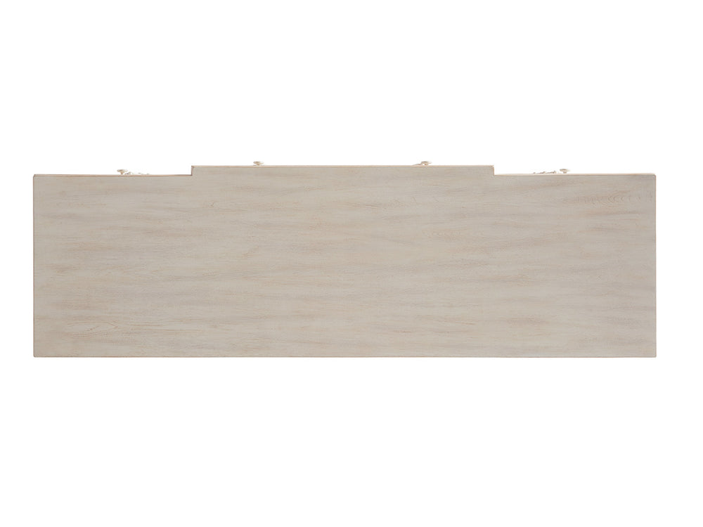 Lexington Barclay Butera Garnet Breakfront Dresser - Elegant Coastal Design With 12 Spacious Self-closing Drawers For Storage Sailcloth  921-233