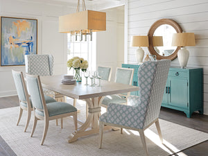 Lexington Barclay Butera Bayside Buffet: Elevate Your Dining Space With Coastal-inspired Storage And Chic Design Elements Seaglass  923-852