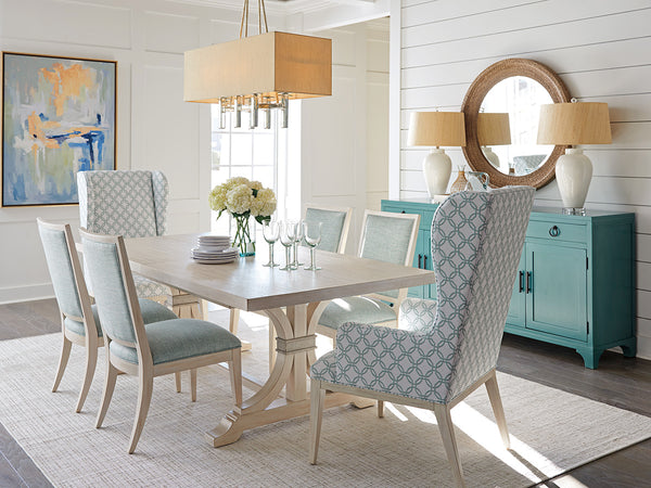Lexington Barclay Butera Bayside Buffet: Elevate Your Dining Space With Coastal-inspired Storage And Chic Design Elements Seaglass  923-852