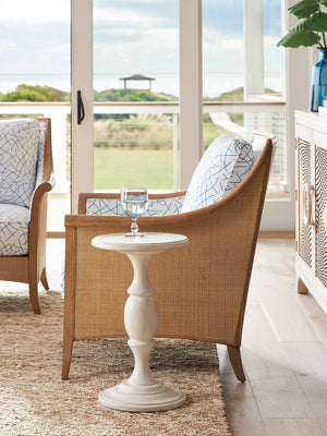 Lexington Barclay Butera Yacht Club Martini Table - Coastal Elegance With Classic Urn Design, Perfect For Stylish Spaces Sailcloth  921-940