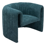 Viana Accent Chair Aquamarine 110060 Zuo Modern