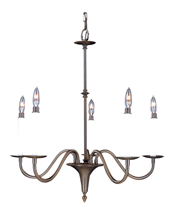 Framburg 5-light Rustic Jamestown Dining Chandelier – Timeless Early American Design, Crafted In The Usa Mahogany Bronze Metal 9225 Mb