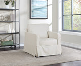 OSP Home Furnishings Halona Upholstered Armchair Ivory