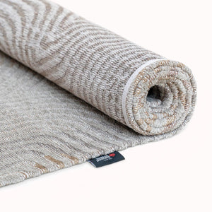 Louis de Poortere Meditation Collection Coral Reef Inspired Area Rug Soft Woven Accent for Serene Interiors Shell Beige 7'9 x 11'2 120117