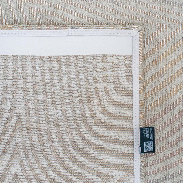 Louis de Poortere Meditation Collection Coral Reef Inspired Area Rug Soft Woven Accent for Serene Interiors Shell Beige 7'9 x 11'2 120117