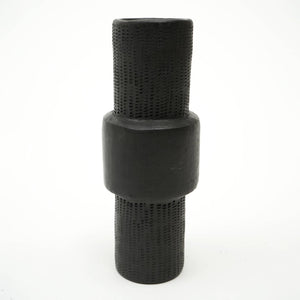 English Elm Longpi Handmade Black Pottery Décor Object - Unique Tangkhul Naga Art For Modern Interiors B346P369759