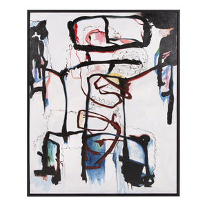 Howard Elliott Public Speaker Hand Painted Canvas Art - Unique Textured Wall Decor Ready To Hang In Any Space! White Canvas ,Wood 92305-howard-elliott