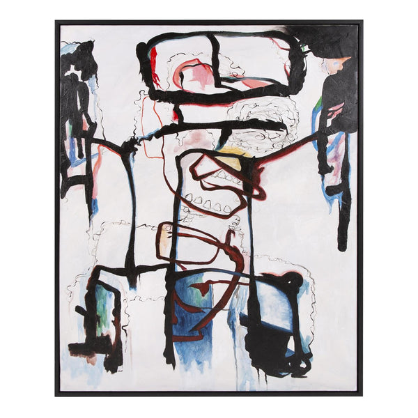 Howard Elliott Public Speaker Hand Painted Canvas Art - Unique Textured Wall Decor Ready To Hang In Any Space! White Canvas ,Wood 92305-howard-elliott