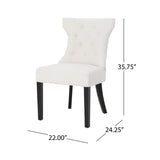 Christopher Knight Home® - Noble House - Mircea Traditional Two Toned Fabric Dining Chair