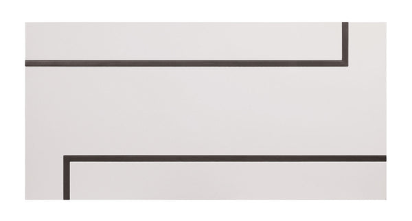 English Elm Contemporary End Table With High-Gloss Lacquer Top And Gunmetal Steel Legs - Modern Sculptural Design B2741S00428