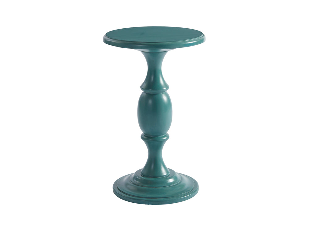 Lexington Barclay Butera Yacht Club Martini Table - Coastal Elegance With Classic Urn Design, Perfect For Stylish Spaces Seaglass  923-940