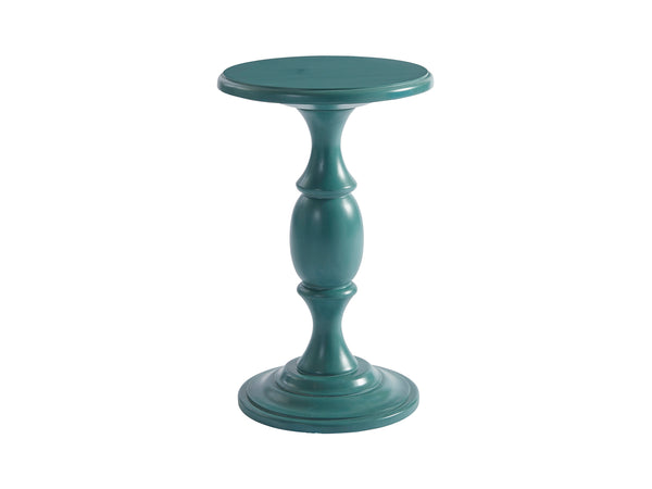 Lexington Barclay Butera Yacht Club Martini Table - Coastal Elegance With Classic Urn Design, Perfect For Stylish Spaces Seaglass  923-940