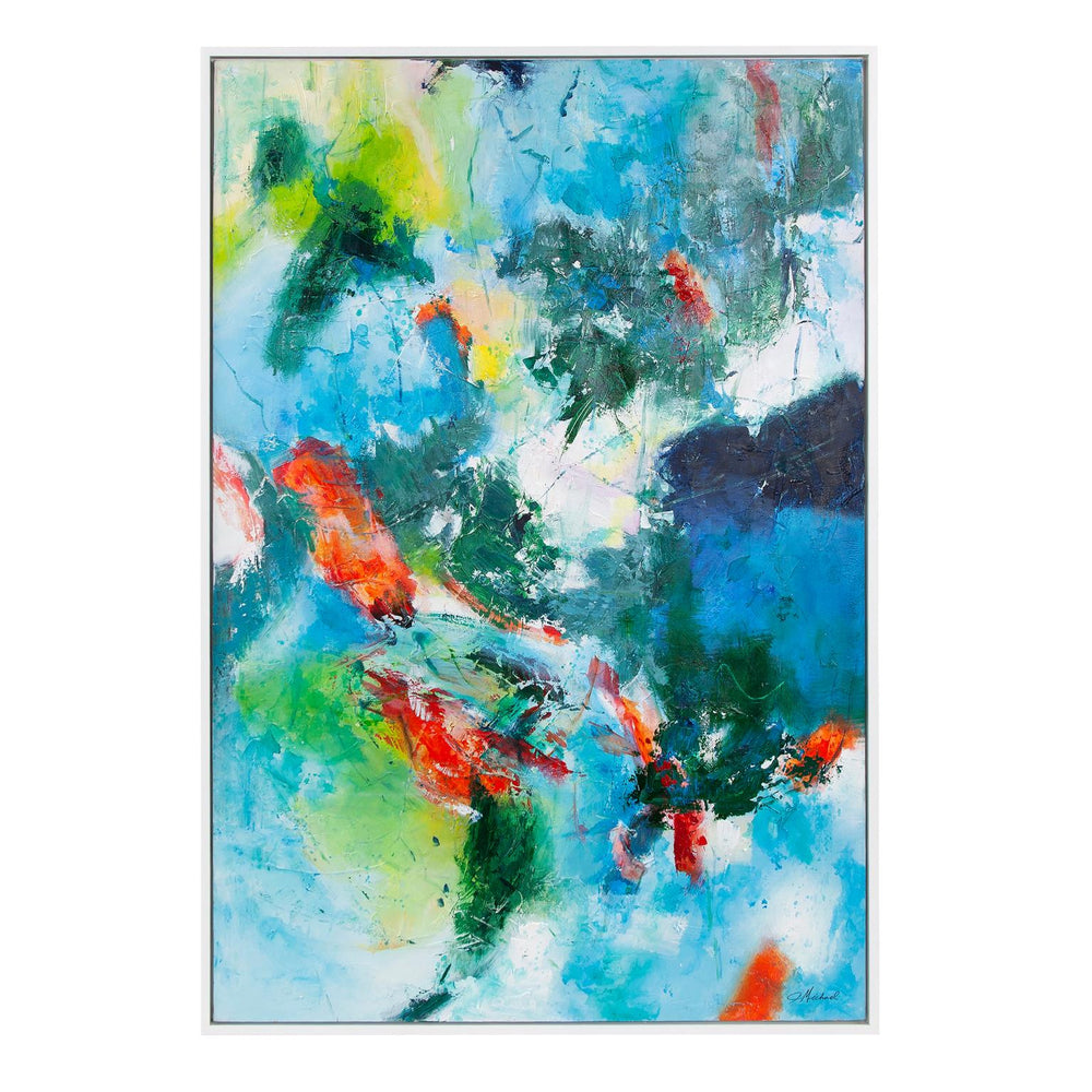 Howard Elliott Jubilee: Embrace Spring's Arrival With Soft Blossom-inspired Colors For Your Home Decor Collection Blue Canvas ,Wood 92401-howard-elliott
