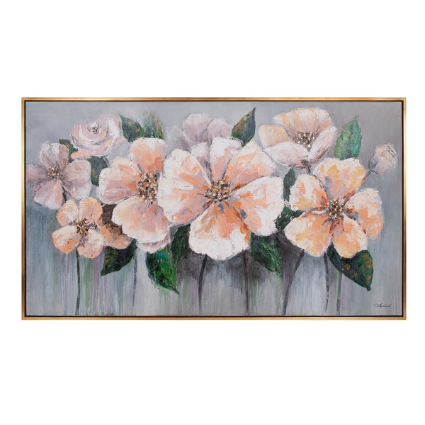 Howard Elliott French Blush Anemone Bouquet - Stunning Peach Flowers For Year-round Floral Elegance & Charm Pink Canvas ,Wood 92405-howard-elliott