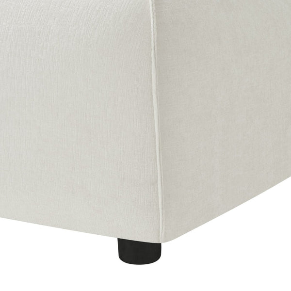English Elm Modern Curved Accent Chair Plush Cloud Cushioning Sculptural Form for Any Room N767P399471B