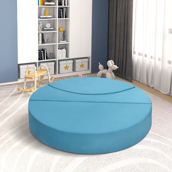 English Elm Kids Sofa Bed - Versatile Modular Couch For Playrooms, Convertible Sleeper, Cushions & Ball Pit W1889P337612